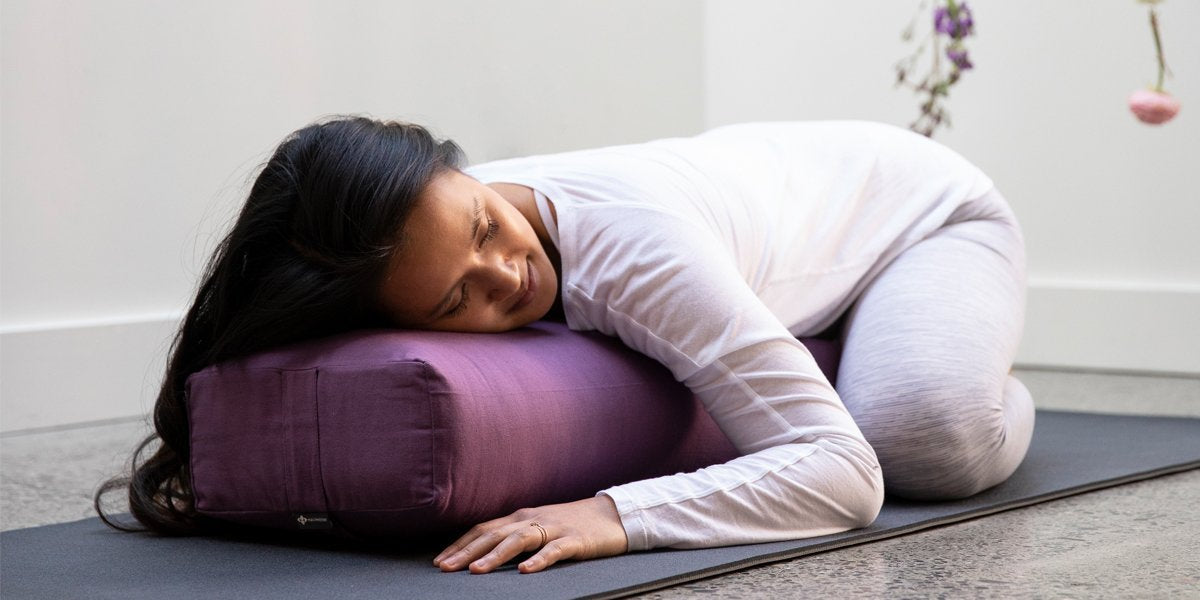 Halfmoon - Feeling stressed?  A bolster can help.