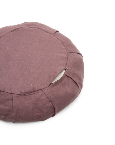 linen-round-meditation-cushion-cover-swatch-fig-linen-1